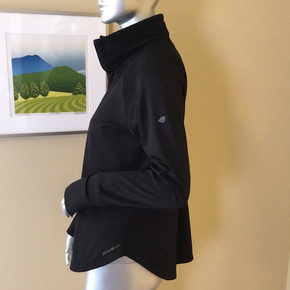 EDDIE BAUER | Motion Brushed Fleece 1/2 Zip Long Sleeve Thermal Top - Picture 7 of 15